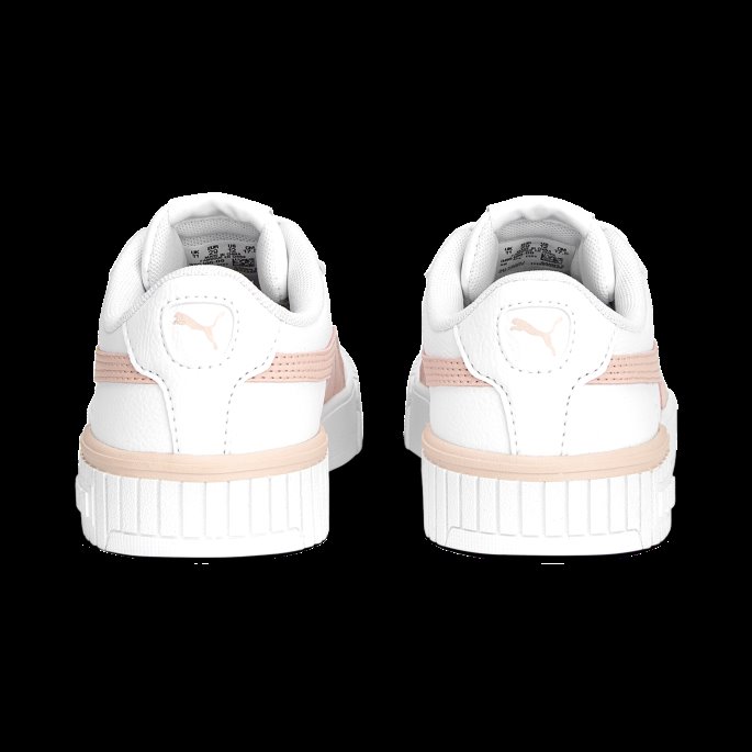 Hvit-rose Støv-sølv Carina 2.0 Sneakers Kids Puma På Tilbud