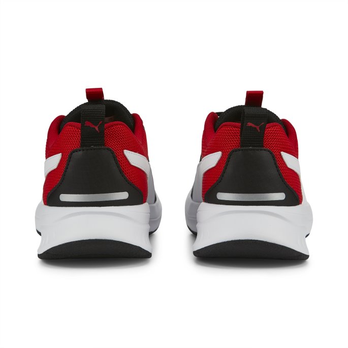 Evolve Run Mesh Joggesko Ungdom Svart-hvit Puma På Salg