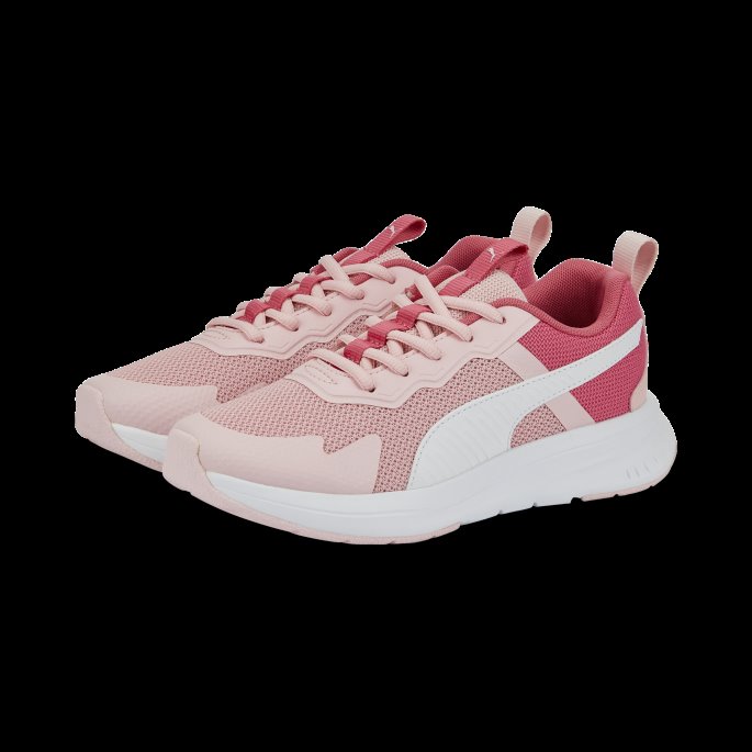 Puma På Tilbud Evolve Run Mesh Joggesko Ungdom Mandelblomst-hvit
