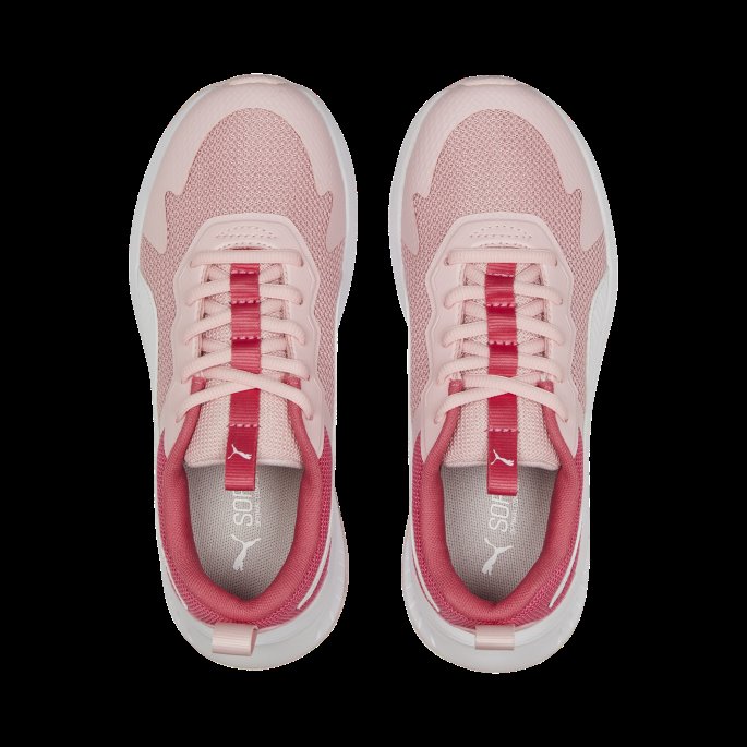 Puma På Tilbud Evolve Run Mesh Joggesko Ungdom Mandelblomst-hvit