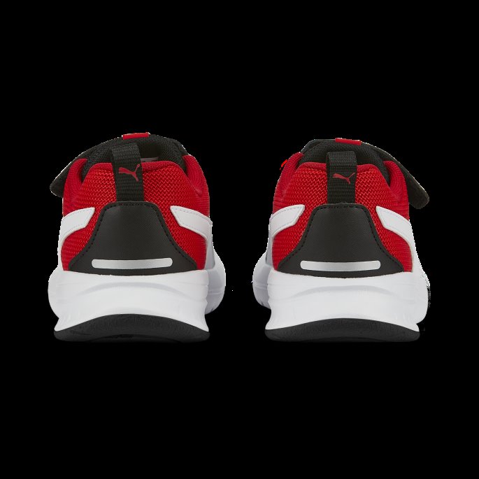 Evolve Run Mesh Alternative Lukking Joggesko Barn Svart-hvit Puma På Tilbud