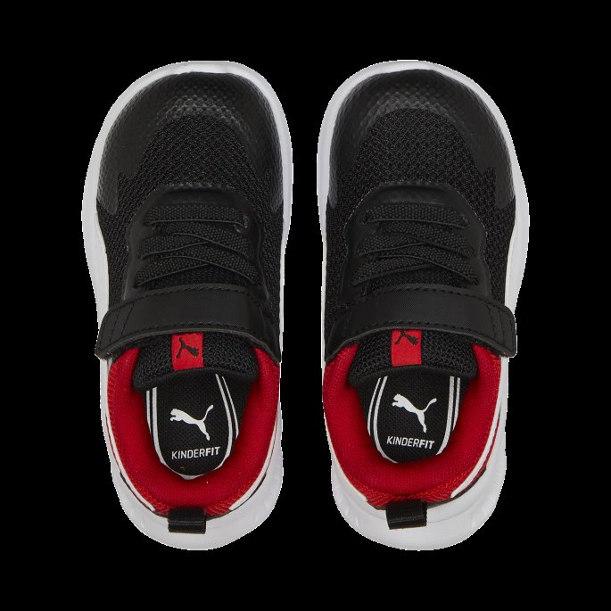 Evolve Run Mesh Alternativ Lukking Joggesko Babyer Puma På Tilbud Svart-hvit