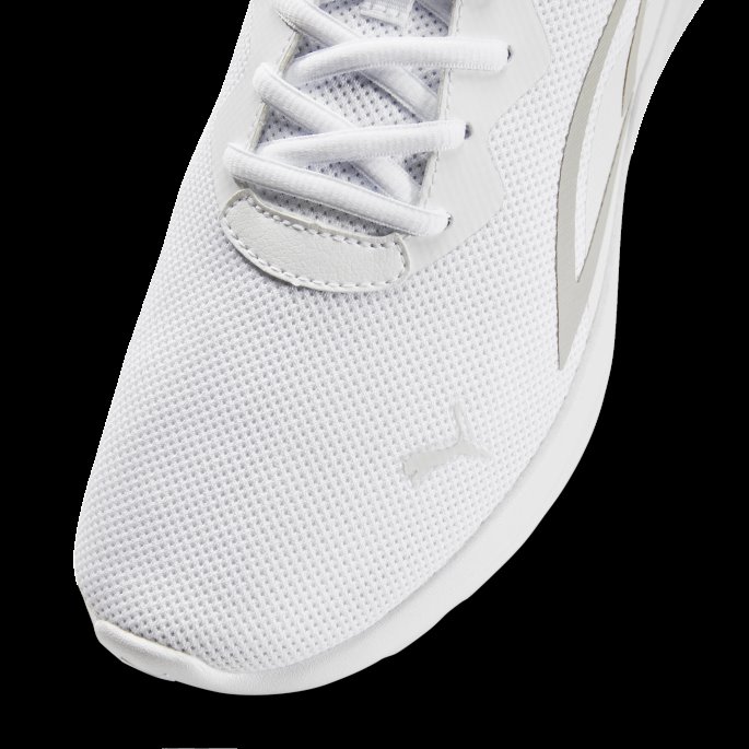 Hvit-grå Fiolett Puma På Salg Hele Dagen Aktive Joggesko