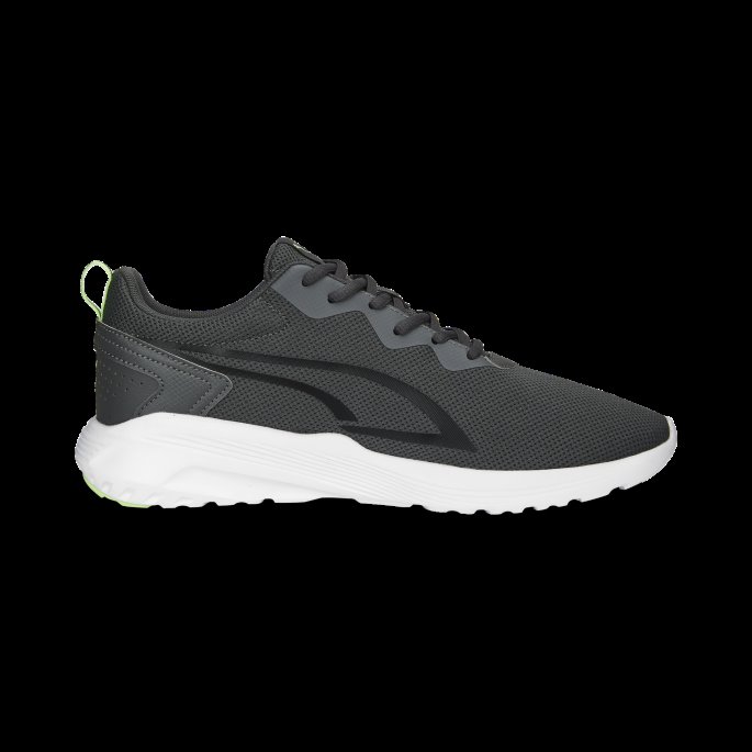 Puma På Salg Hele Dagen Aktive Joggesko Skygge Grå-fizzy Lime-svart