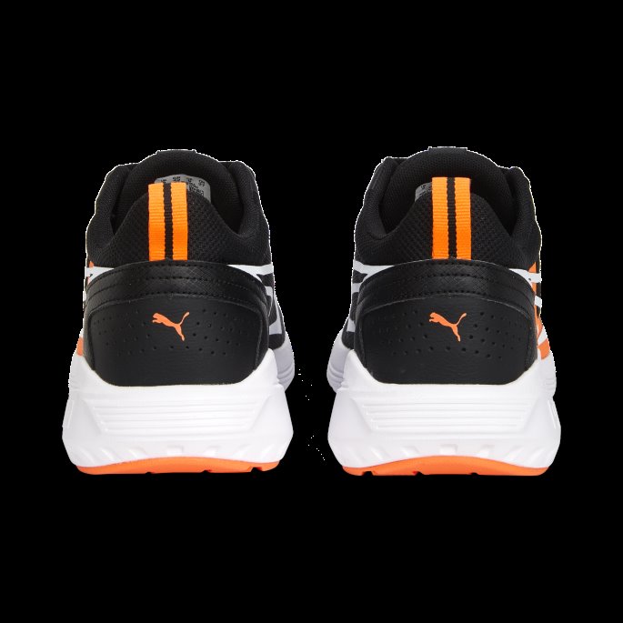 Svart-ultra Oransje-hvit Puma På Salg Hele Dagen Aktive Joggesko
