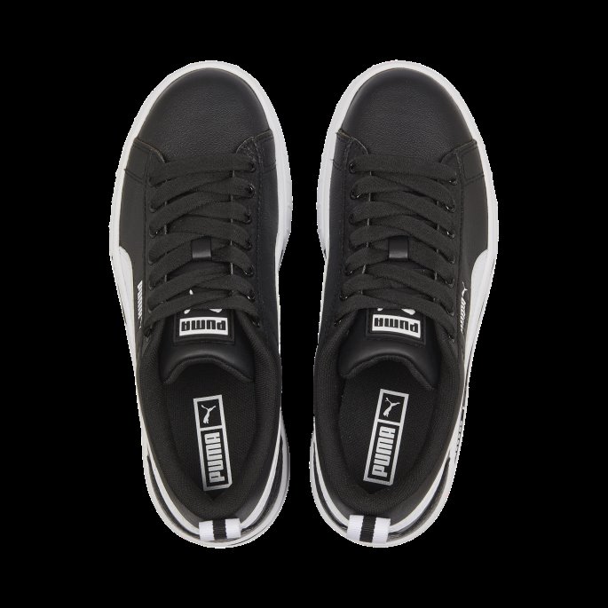 Sort-hvit Mayze Wedge Joggesko Dame Puma På Tilbud