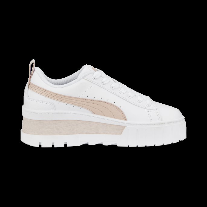 Hvit-rose Kvarts Puma På Tilbud Mayze Wedge Joggesko Kvinner