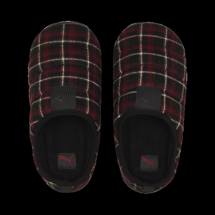 Scuff Flanell Tøfler Urban Rød-svart Puma På Salg