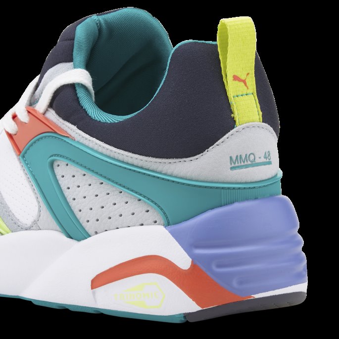 Blaze Of Glory Mmq Sail To Bay Joggesko Puma På Tilbud Hvit-platina Grå