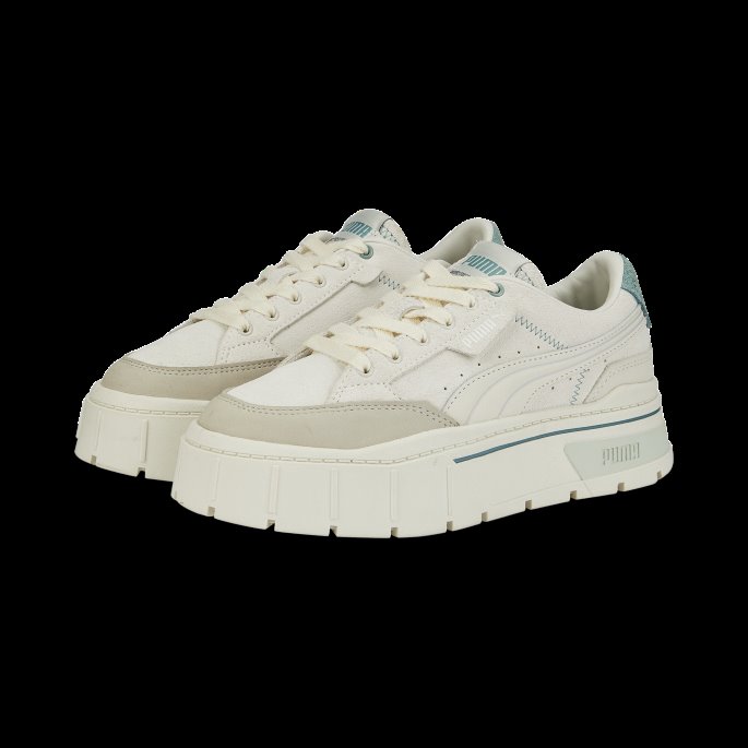 Vaporous Grå Mayze Stack Vakre Feil Sneakers Kvinner Puma På Tilbud