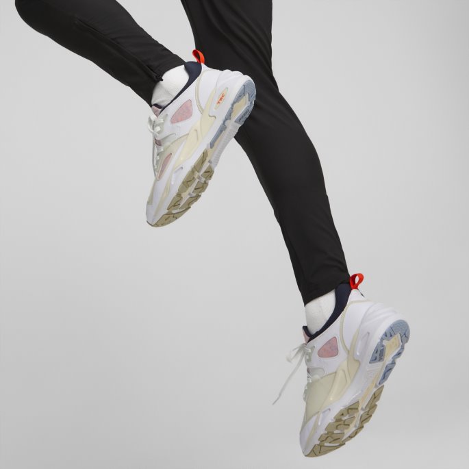 Trc Blaze Re:collection Joggesko Hvit-dampgrå Puma På Tilbud