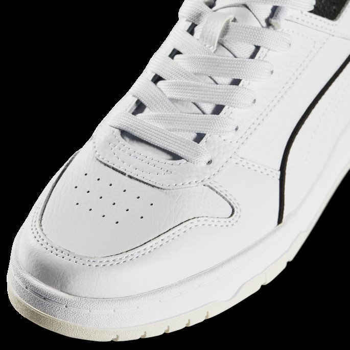 Rbd Game Lave Joggesko Puma På Salg Hvit-svart-lag Gull
