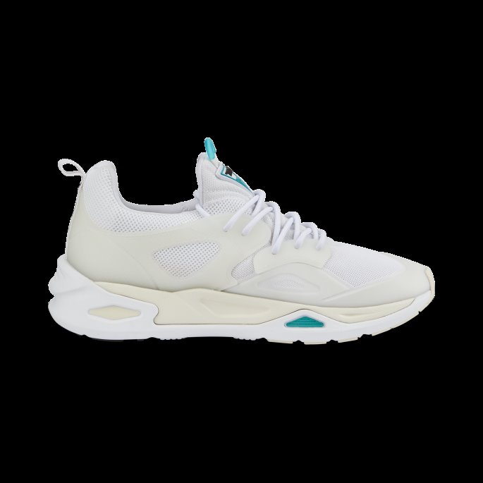 Hvit-dyp Aqua Puma På Tilbud Trc Blaze Støpte Joggesko