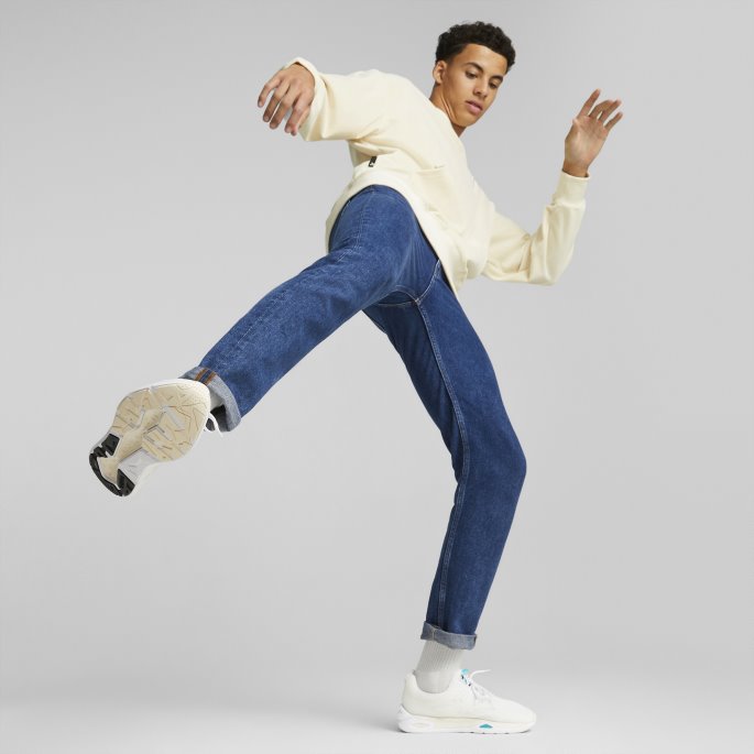 Puma På Tilbud Hvit-dyp Aqua Trc Blaze Støpte Joggesko