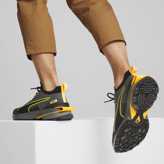 Pwrframe Op-1 Trail Joggesko Ebony-sun Stream Puma På Salg