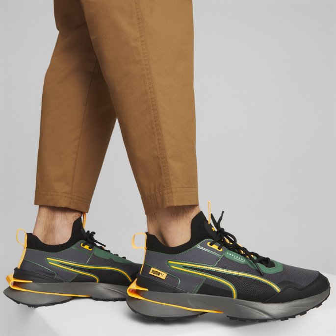 Pwrframe Op-1 Trail Joggesko Ebony-sun Stream Puma På Salg