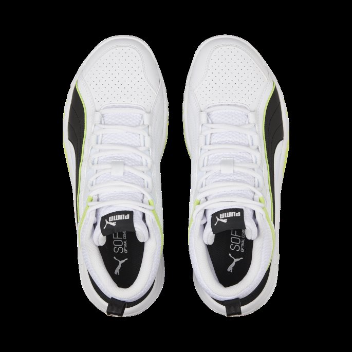 Rebound Future Evo Core Joggesko Hvit-svart-lys Lime Puma På Salg