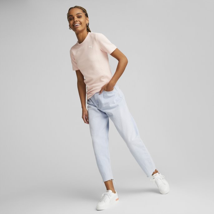 Jada Fornye Joggesko Kvinner Puma På Tilbud Hvit-rose Dust-copper Rose