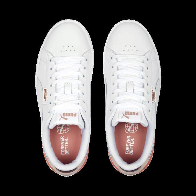 Jada Fornye Joggesko Kvinner Puma På Tilbud Hvit-rose Dust-copper Rose