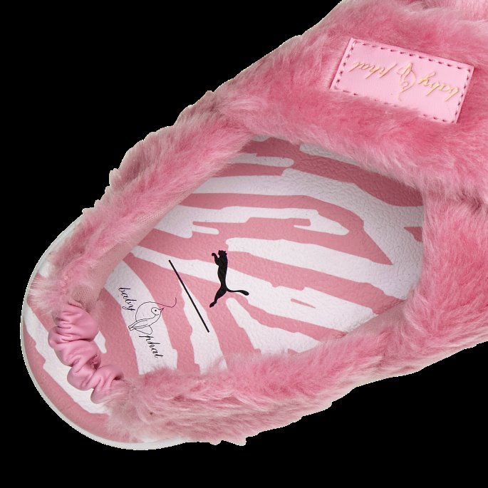 Puma På Tilbud X Baby Phat Mayze Sandal Prisme Rosa-hvit-team Gull