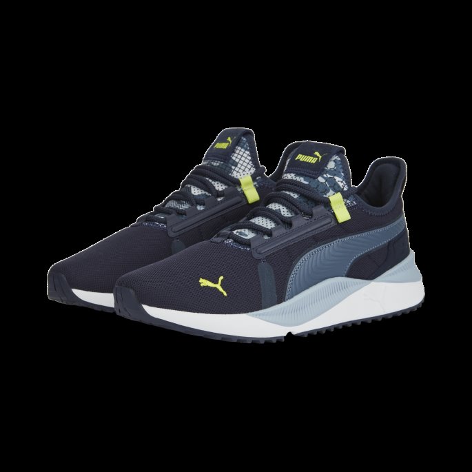 Puma På Tilbud Pacer Future Street Sashiko Joggesko Parisian Night-night Sky-lime