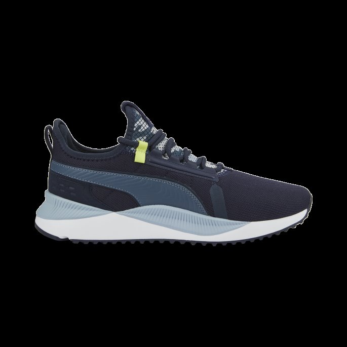 Puma På Tilbud Pacer Future Street Sashiko Joggesko Parisian Night-night Sky-lime