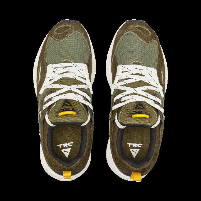 Puma På Tilbud Brente Olivendype Oliven Trc Blaze Safari Joggesko