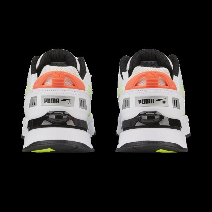 Puma På Tilbud Hvit-lime Squeeze Mirage Sport Tech Laser Tag Joggesko