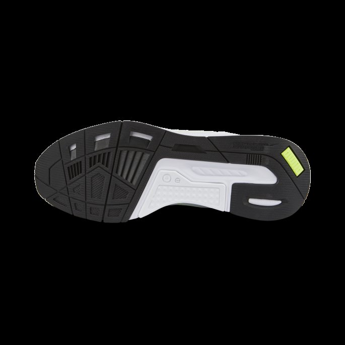 Puma På Tilbud Hvit-lime Squeeze Mirage Sport Tech Laser Tag Joggesko