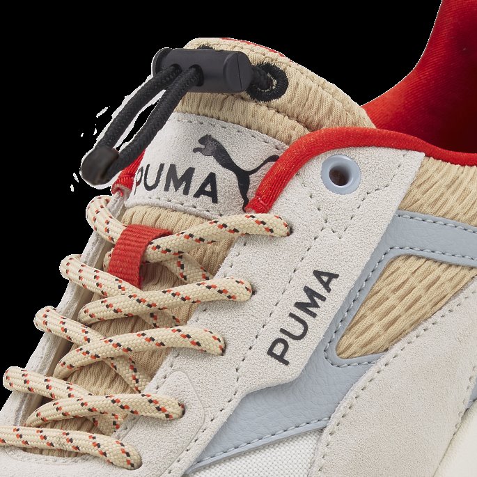 Puma På Tilbud Kosmo Rider Retrograd Dame Joggesko Vaporous Grå-lys Sand