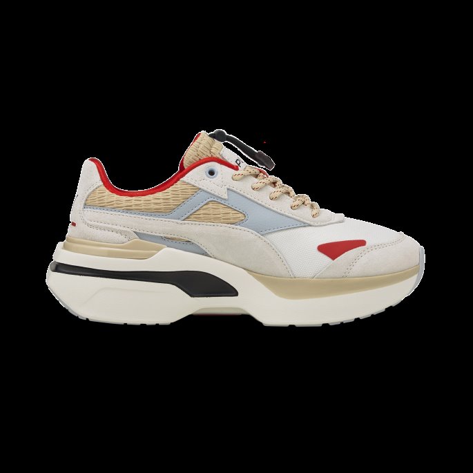 Puma På Tilbud Vaporous Grå-lys Sand Kosmo Rider Retrograd Dame Joggesko