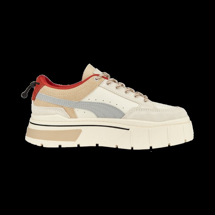 Puma På Tilbud Vaporous Grå Mayze Stack Retro Klasse Dame Joggesko