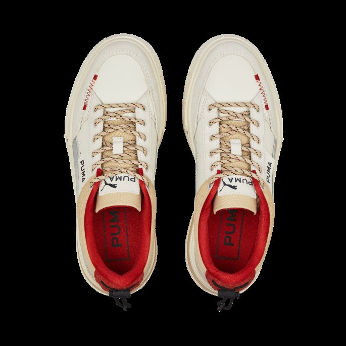Puma På Salg Vaporous Grå Mayze Stack Retro Klasse Joggesko Kvinner