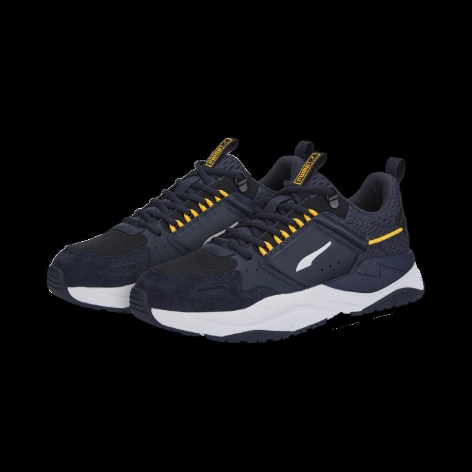 Parisian Night-white-sun Stream Puma På Tilbud X-ray2 Square Ramble Mesh Joggesko