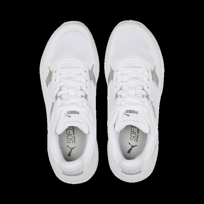 Puma På Tilbud X-ray Speed Lite Distressed Joggesko Hvit-hvit-sølv