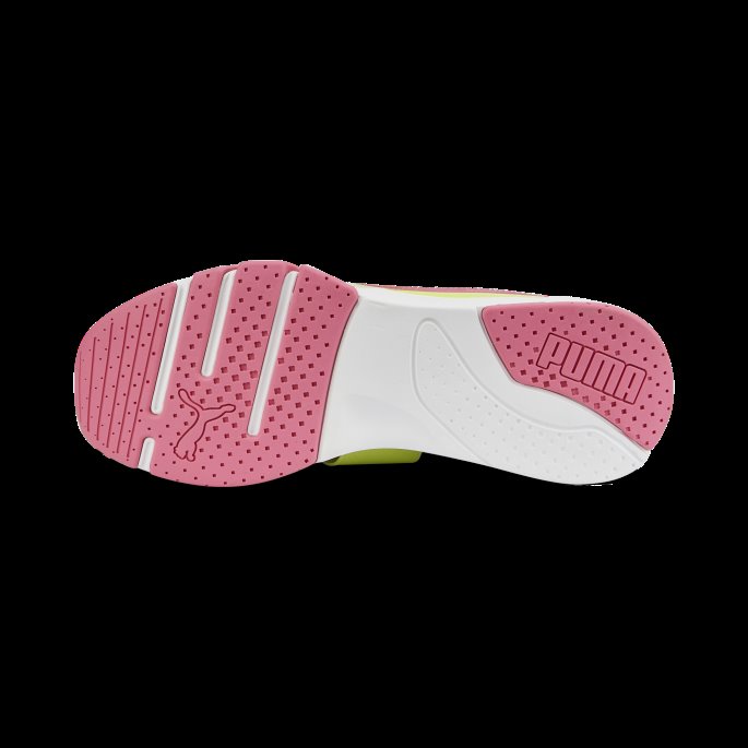 Zora In Motion Dame Joggesko Puma På Tilbud Hvit-solnedgang Rosa-lys Lime