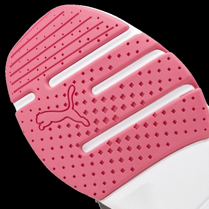 Zora In Motion Dame Joggesko Puma På Tilbud Hvit-solnedgang Rosa-lys Lime