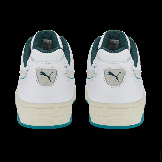 Puma På Tilbud Slipstream Lo Retro Sum Joggesko Hvit-dyp Aqua