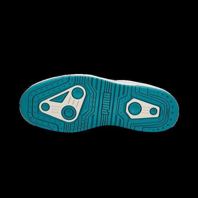 Puma På Tilbud Slipstream Lo Retro Sum Joggesko Hvit-dyp Aqua