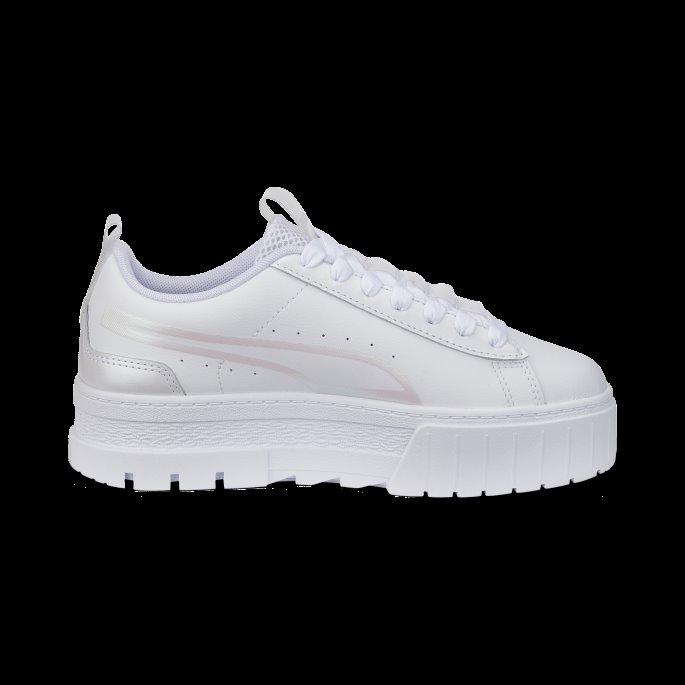 Puma På Tilbud Mayze Strap Girl Zone Dame Joggesko Hvit