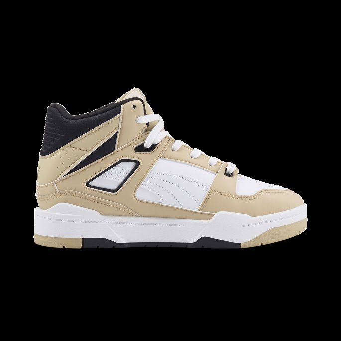 Slipstream Mid Sneakers Kvinner Hvit-lys Sand-svart Puma På Tilbud