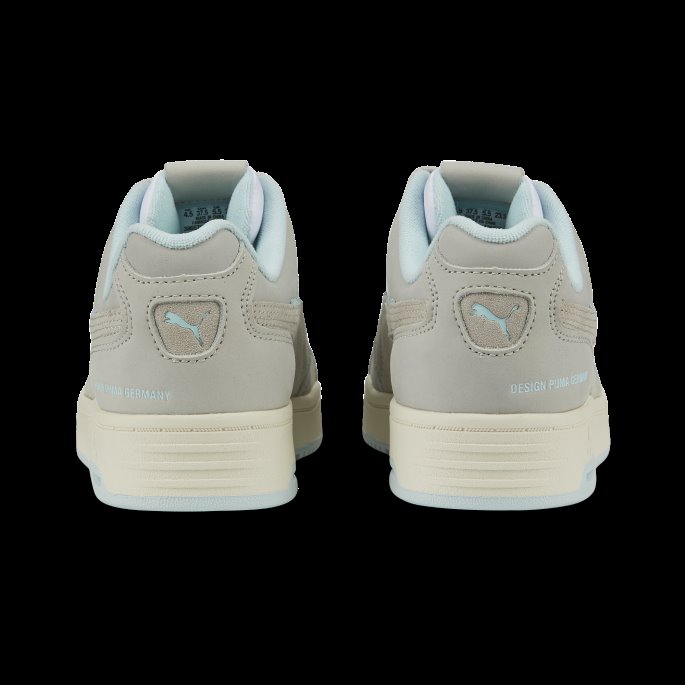 Puma På Tilbud Hvit-marshmallow-fiolett-aqua Slipstream Lo Sammensydde Joggesko Kvinner