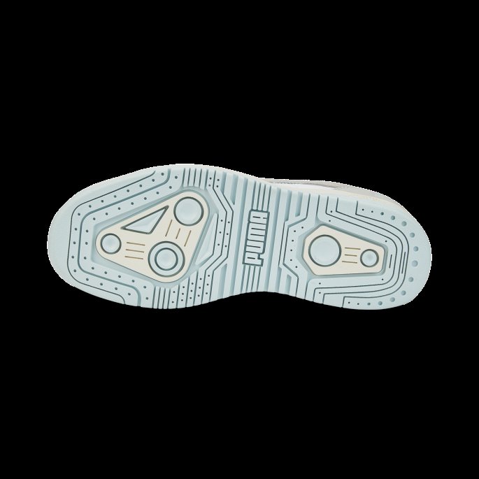 Puma På Tilbud Hvit-marshmallow-fiolett-aqua Slipstream Lo Sammensydde Joggesko Kvinner