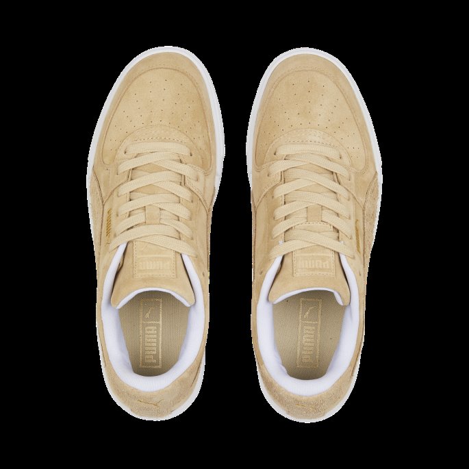 Puma På Tilbud Ca Pro Suede Mix Joggesko Lyse Sandhvite