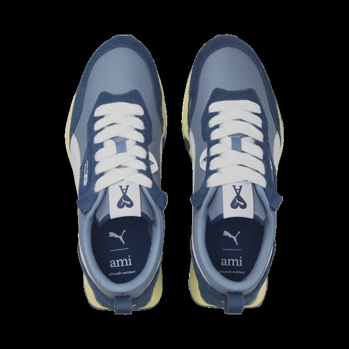 Puma På Tilbud X Ami Rider Fv Sneakers Stjernehvit-faded Denim