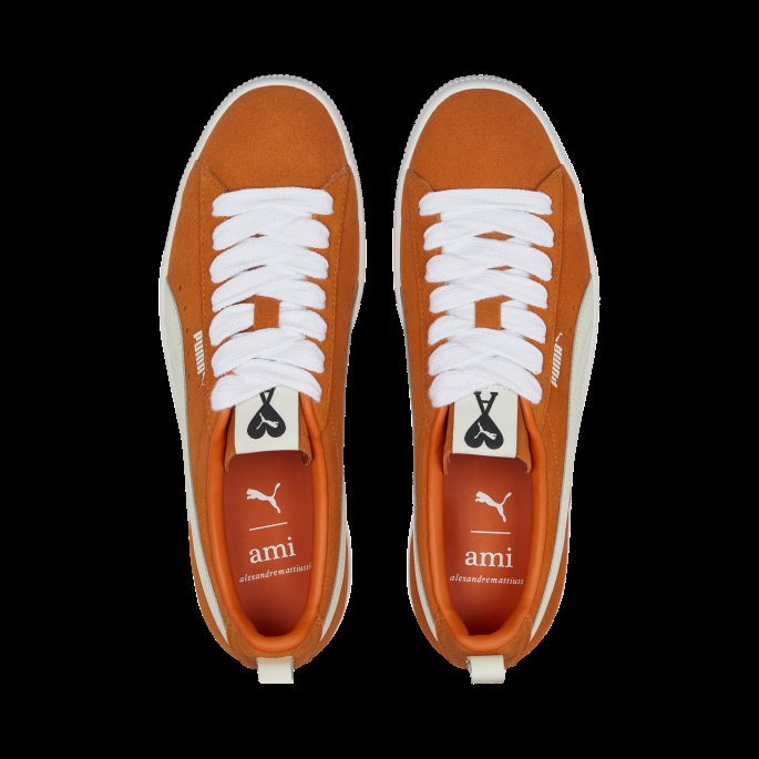 Puma På Tilbud X Ami Semsket Vtg Joggesko Jaffa Orange-marshmallow