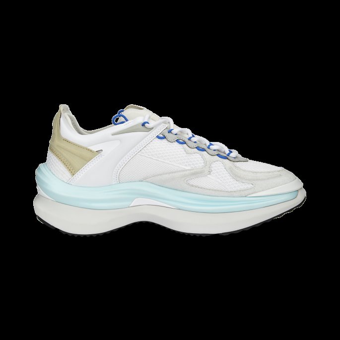 Hvit-nitro Blå Variant Nitro Unaturlige Joggesko Puma På Tilbud