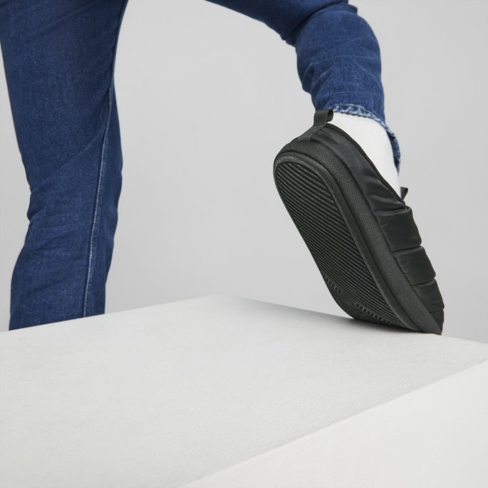 Scuff Tape Tøfler Svart-hvit Puma På Salg