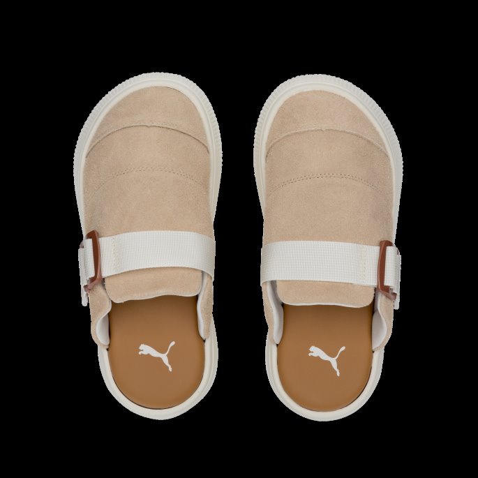 Puma På Salg Semsket Skinn Mayu Mule Joggesko For Kvinner Sand-urørt-ørkenbrun