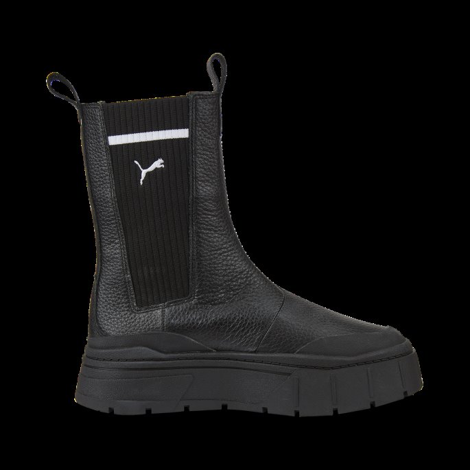 Mayze Stack Casual Chelsea Støvel For Kvinner Svart Puma På Salg